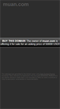 Mobile Screenshot of muan.com